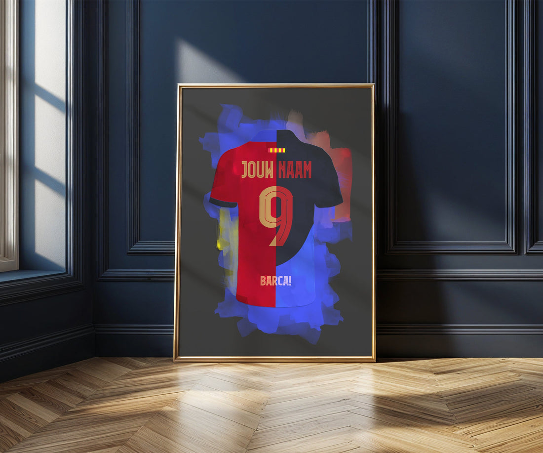 voetbal poster cadeau verjaardag