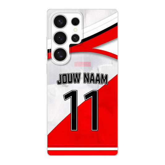 FC Utrecht telefoonhoesje met personalisatie Samsung