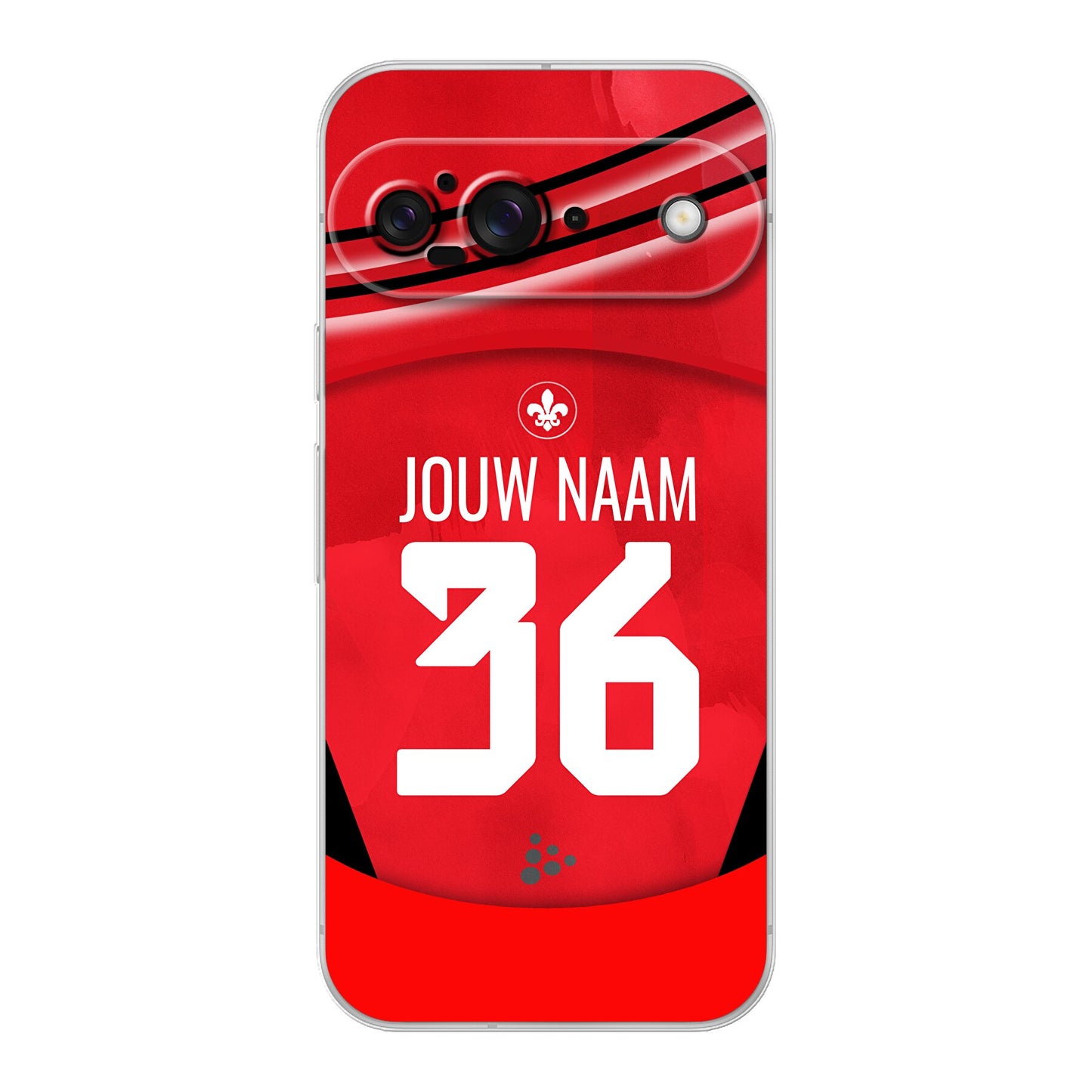 Almere City telefoonhoesje met personalisatie Google Pixel