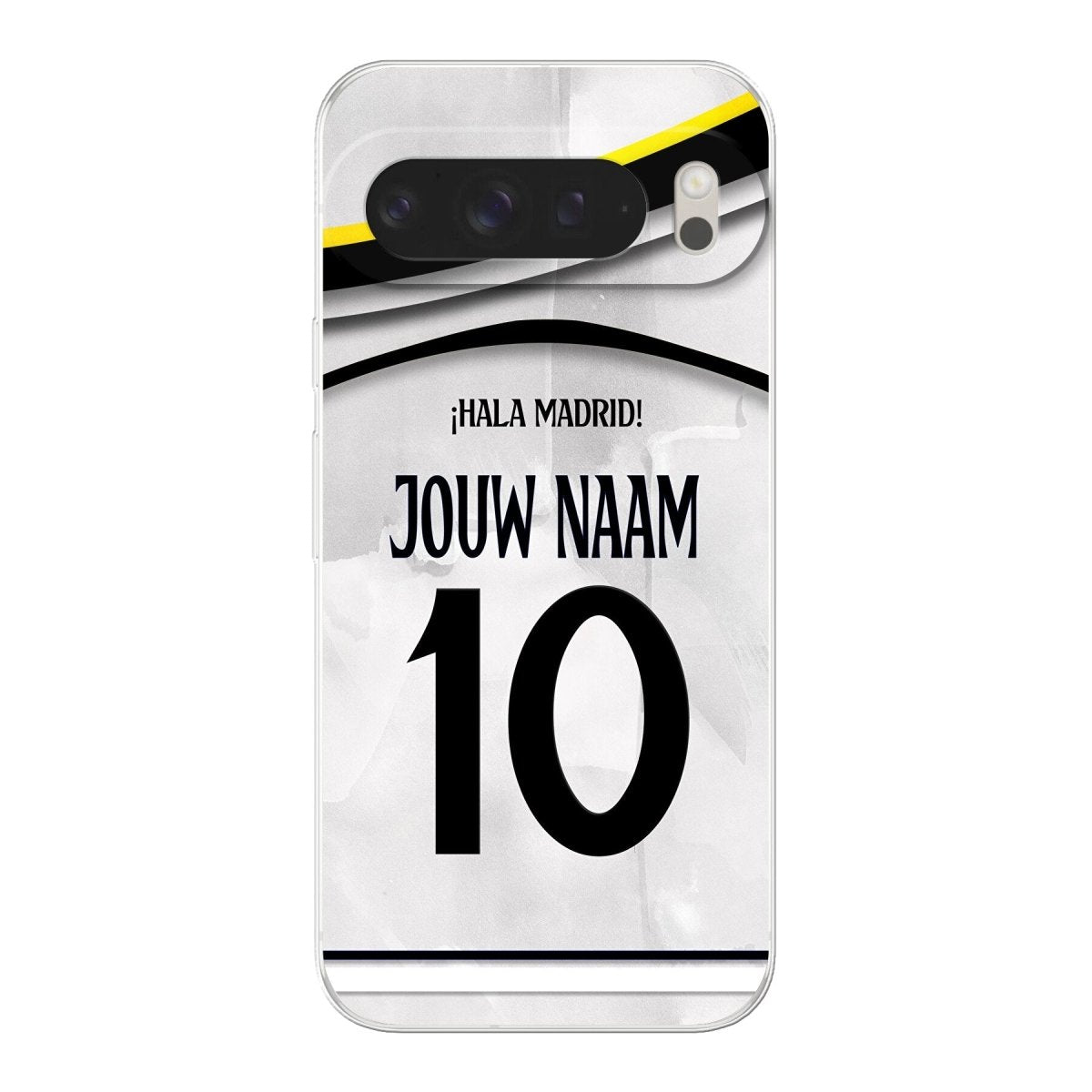 Real Madrid telefoonhoesje met naam Google Pixel