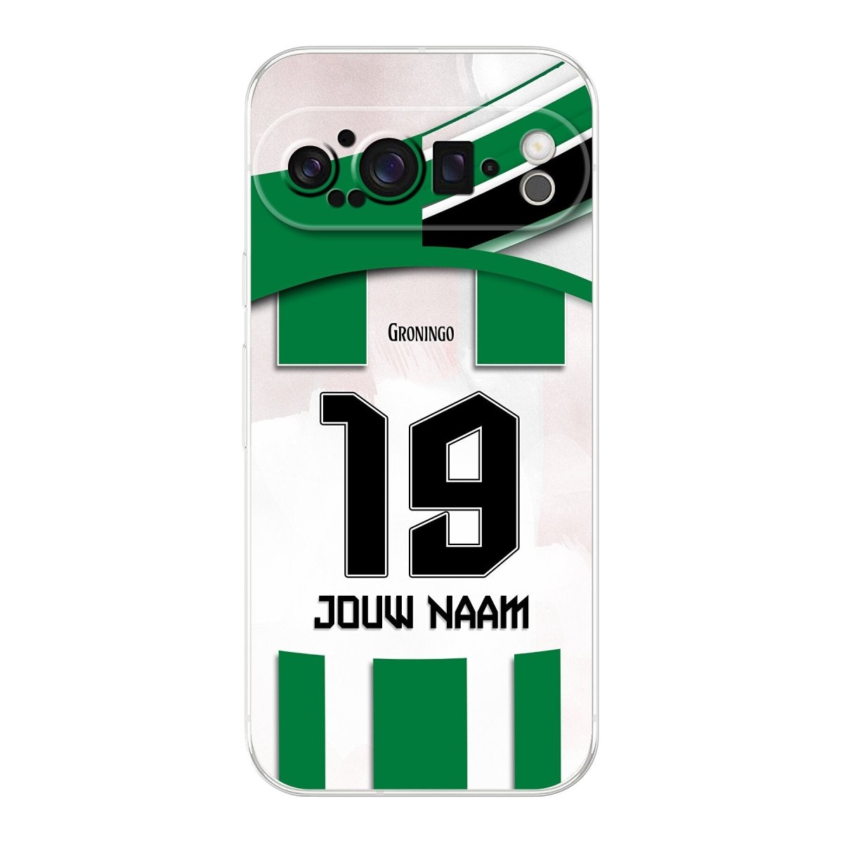 FC Groningen telefoonhoesje met personalisatie Google Pixel