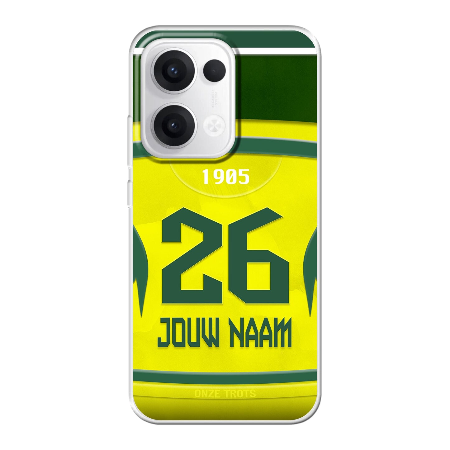 ADO Den Haag telefoonhoesje met naam - Google Pixel - Voetbal fan kado