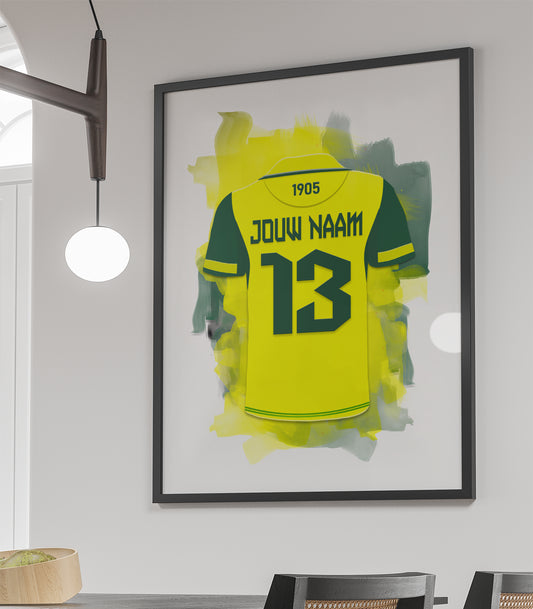 ADO Den Haag poster met naam kopen