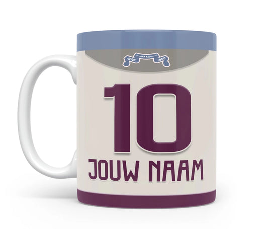 Ajax Amsterdam Koffie Mok Gepersonaliseerd Verjaardag Cadeau