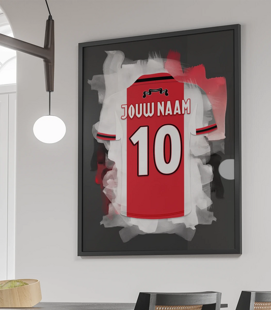 Ajax Amsterdam Ingelijste Poster Verjaardag Cadeau