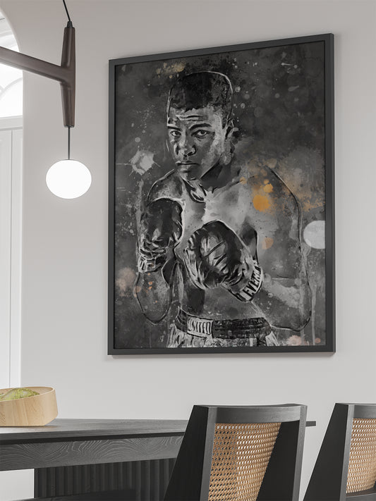 Muhammad Ali sport poster