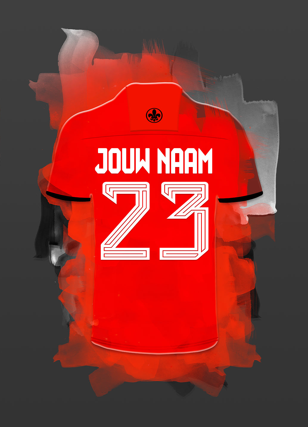 Almere City poster met naam kopen