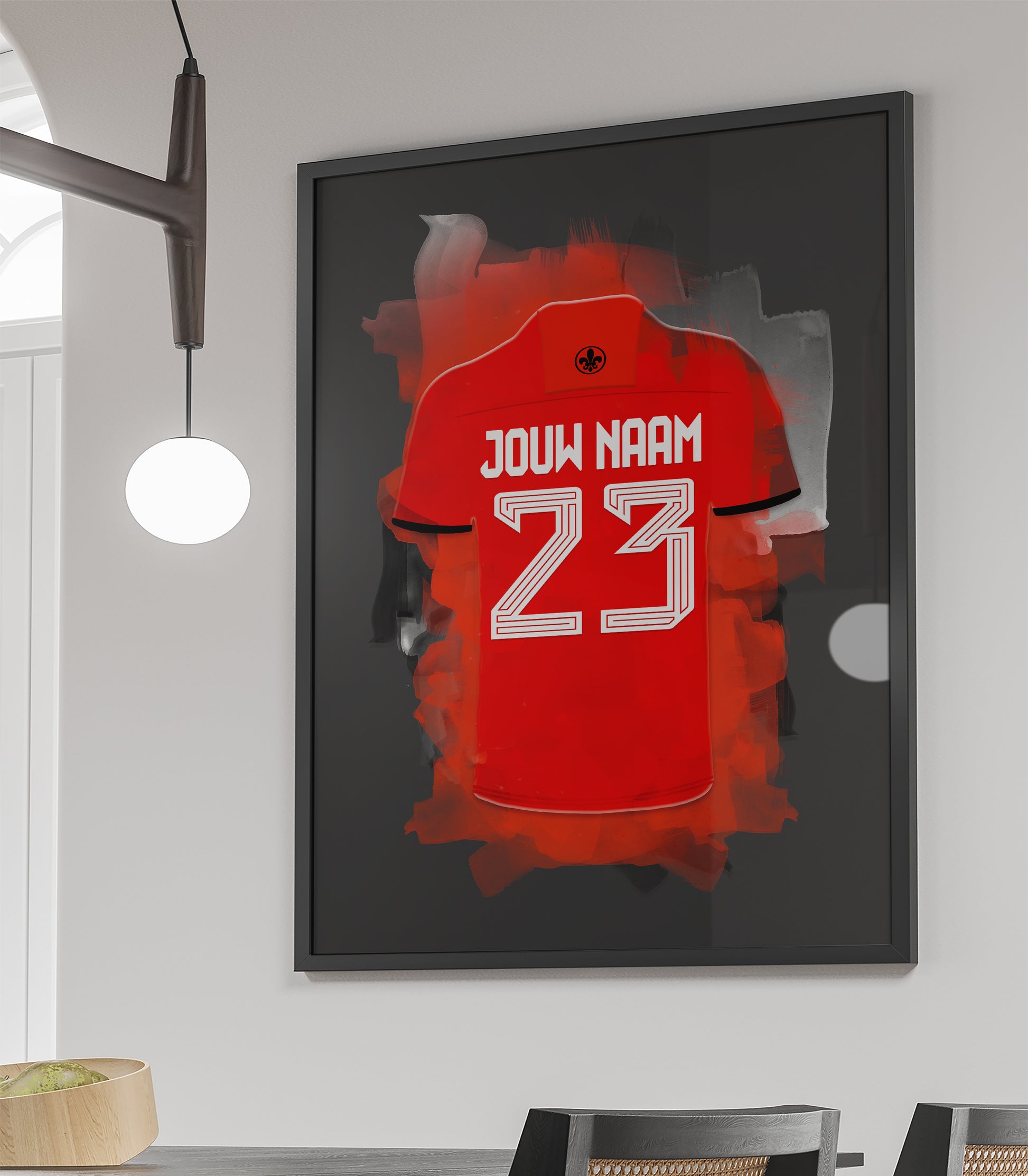 Almere City poster met naam kopen