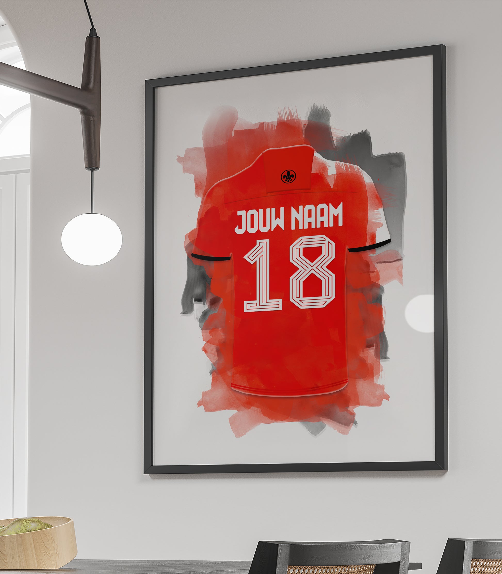 Almere City poster met naam kopen