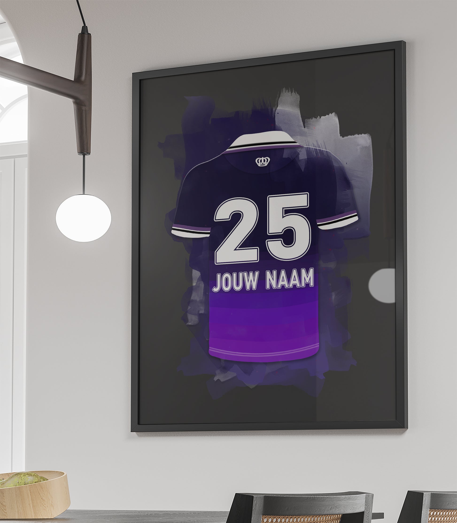 RSCA Anderlecht poster met naam kopen