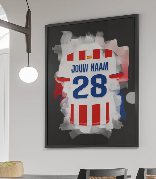 Atletico Madrid Voetbal Poster Voetbalcadeau Jongenskamer