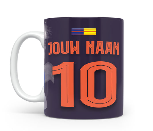 FC Barcelona mok met eigen naam - Fan voetbal kado