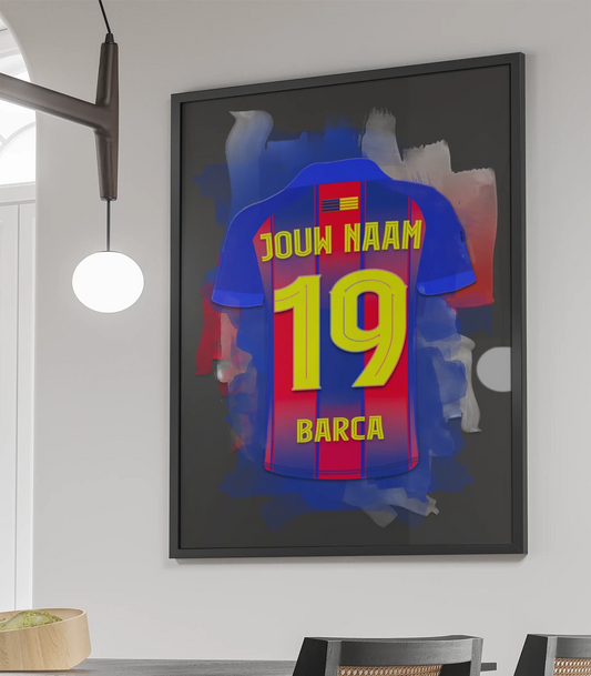 FC Barcelona Ingelijste Poster Muurdecoratie