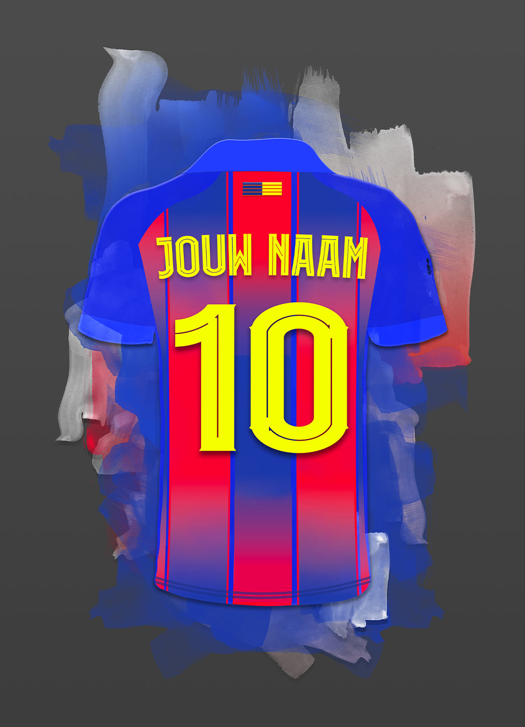 FC barcelona poster met naam kopen