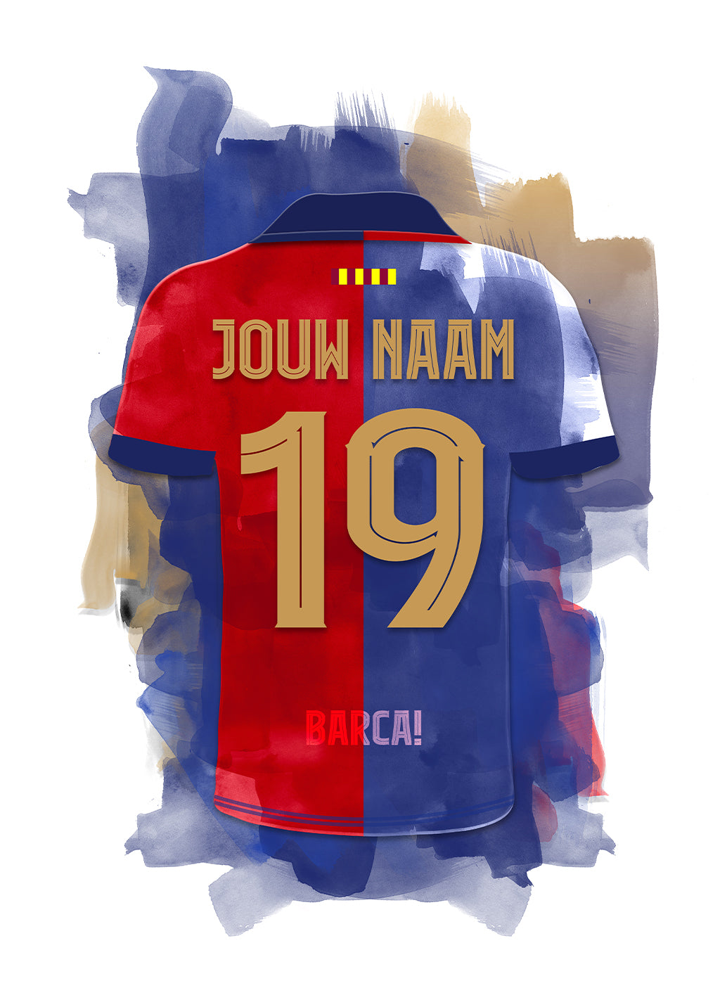 FC Barcelona wanddecoratie - Losse poster - Voetbal fan cadeau