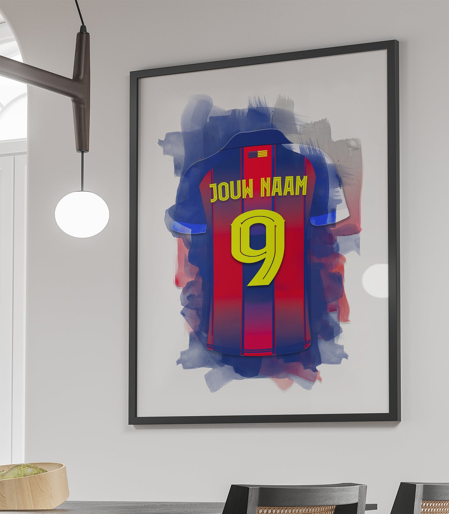 FC Barcelona poster met naam kopen
