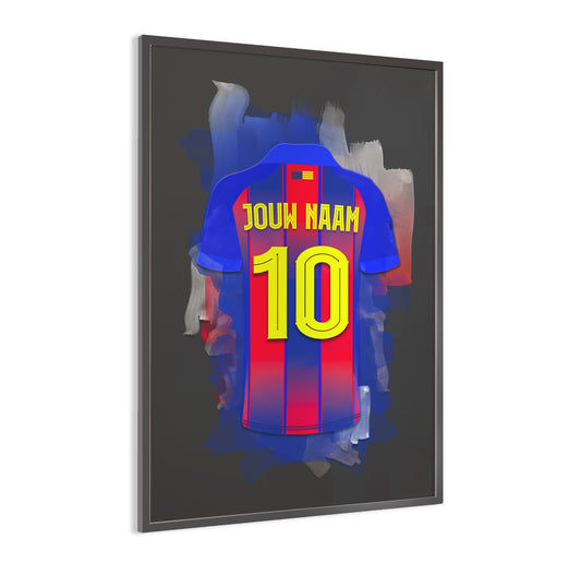 FC Barcelona ingelijste poster kopen
