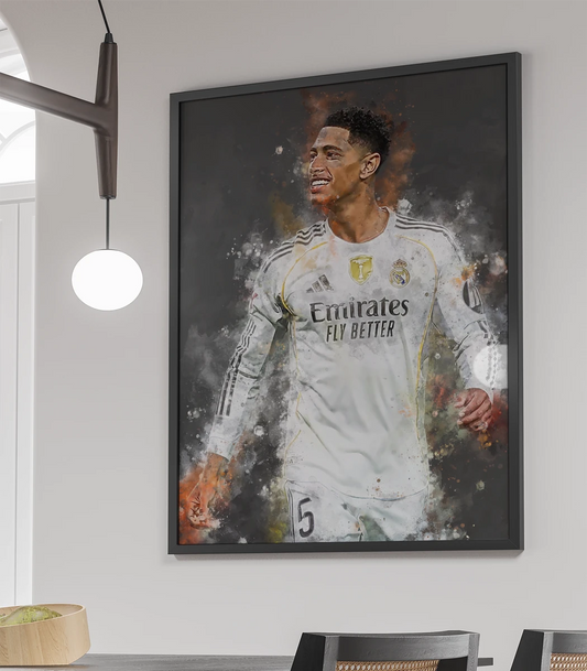 Jude Bellingham Voetbal Poster Kinderen Bestellen