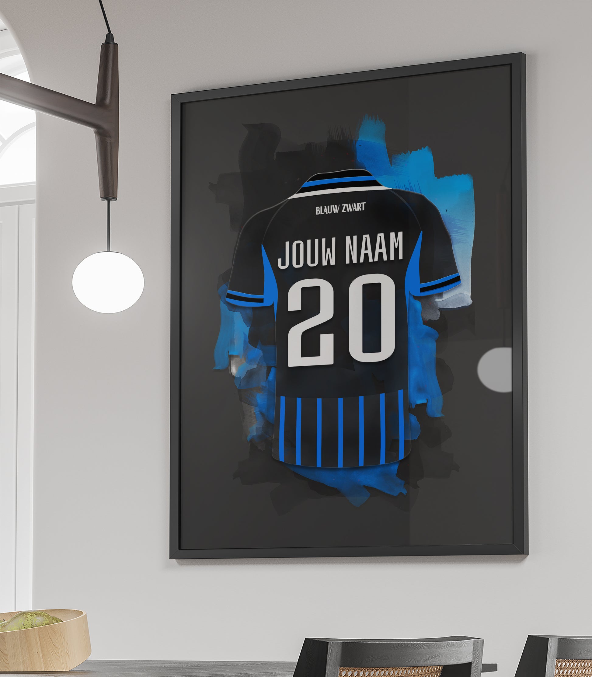 Club Brugge poster met naam kopen