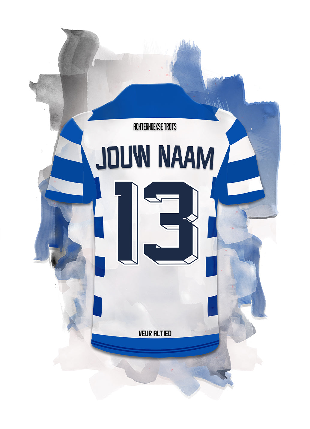 De Graafschap wanddecoratie - Losse poster - Voetbal fan cadeau