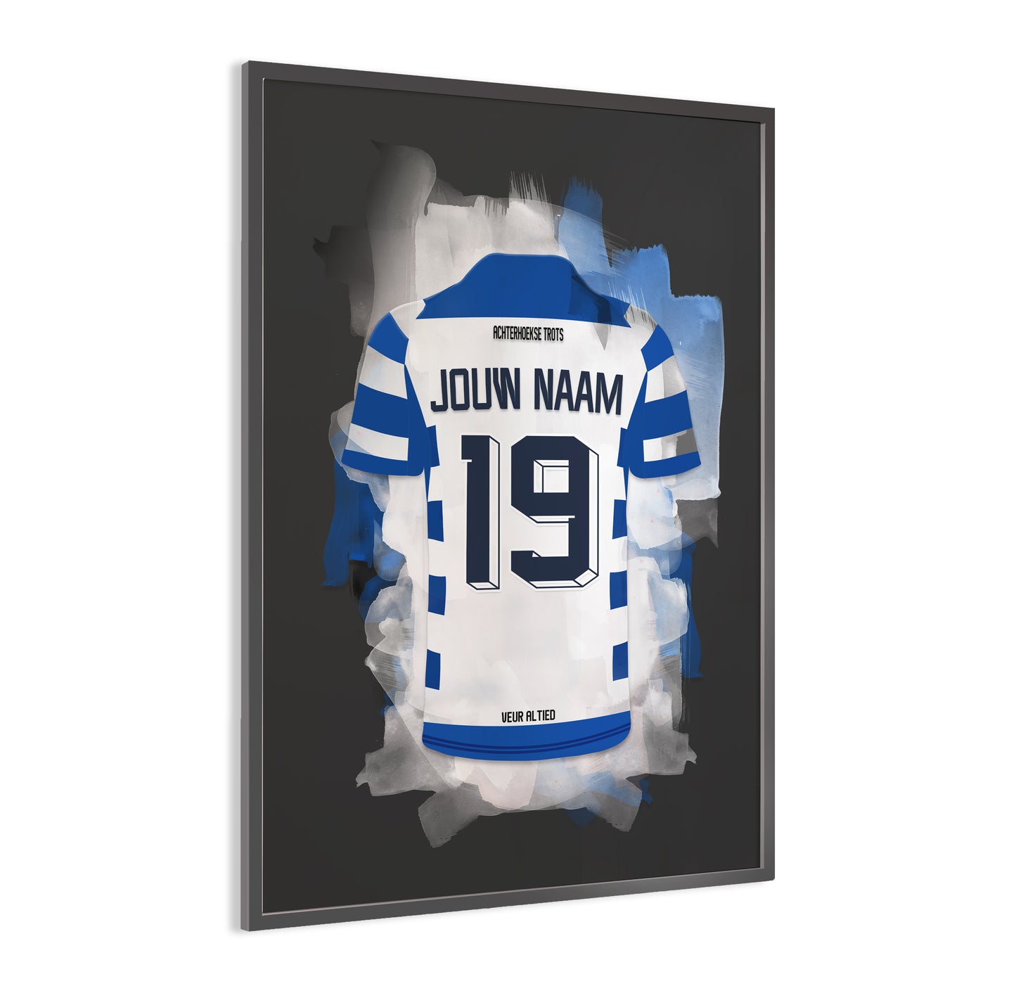 De Graafschap wanddecoratie - Gepersonaliseerde poster - Voetbal fan cadeau