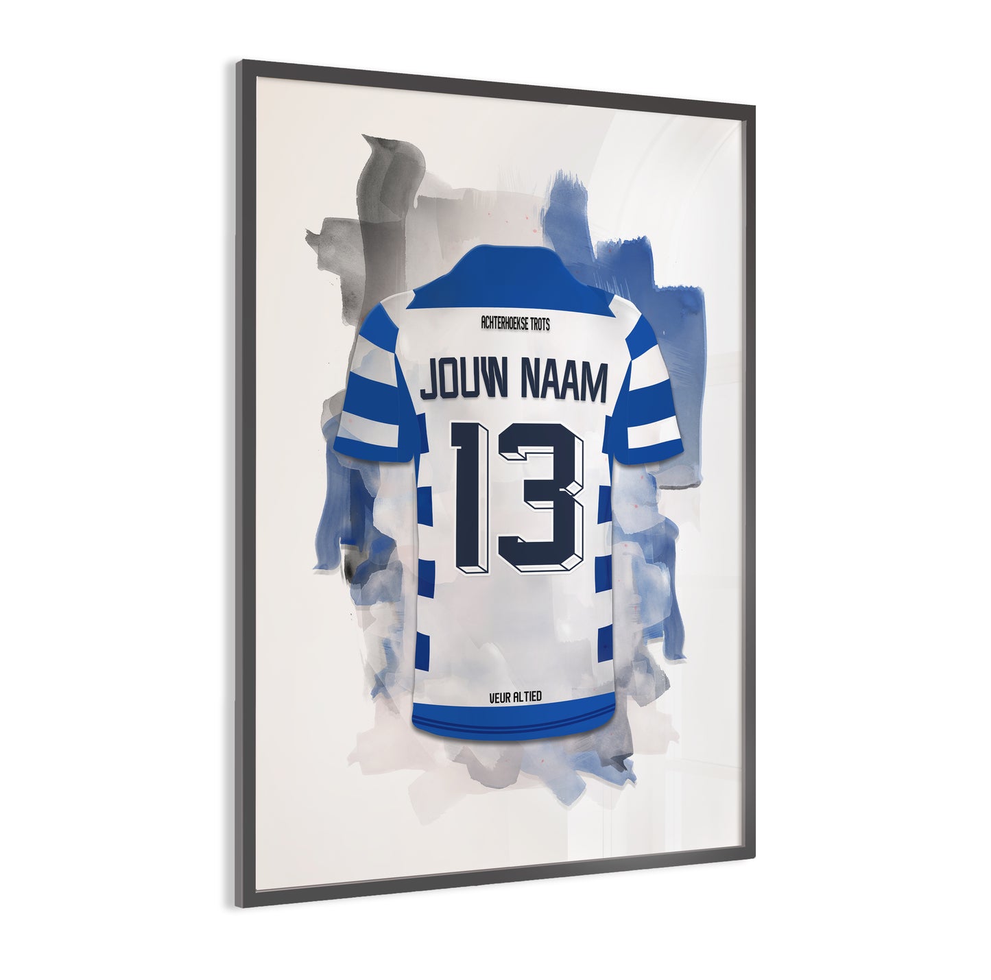 De Graafschap wanddecoratie - Gepersonaliseerde poster - Voetbal fan cadeau