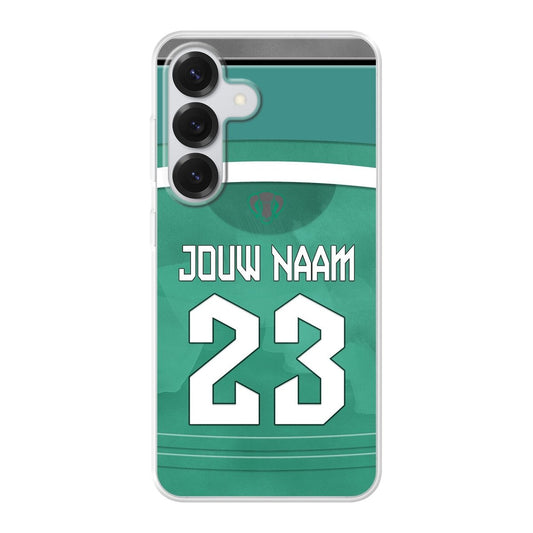 FC Dordrecht telefoonhoesje met naam - Samsung Galaxy - Voetbal fan kado