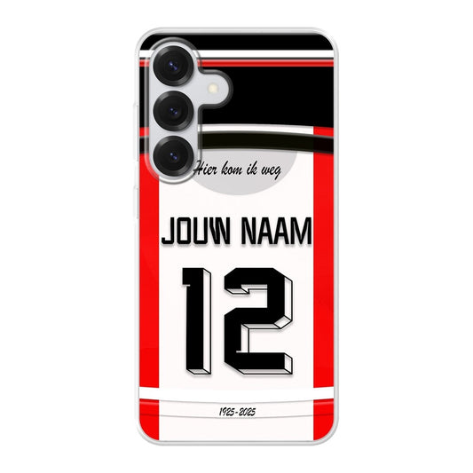 FC Emmen telefoonhoesje met naam - Samsung Galaxy - Voetbal fan kado