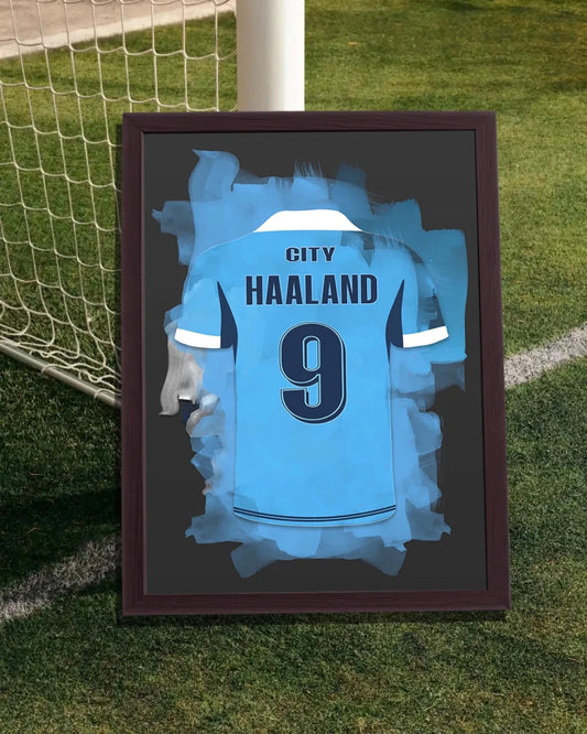 Erling Haaland poster - Verjaardag cadeau kinderkamer