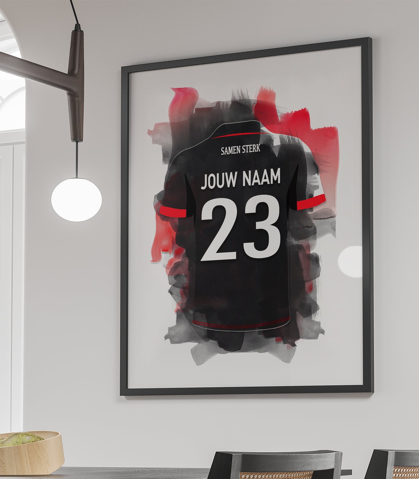 Excelsior Rotterdam poster met naam kopen