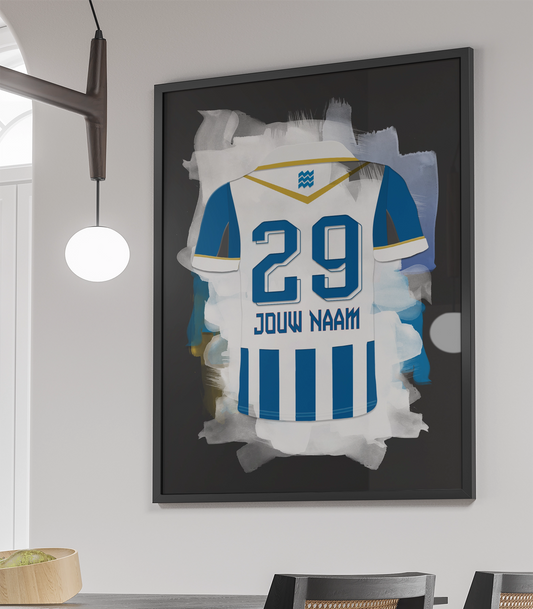 FC Eindhoven Voetbal Poster Met Eigen Naam Verjaardag Cadeau