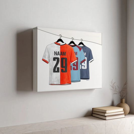 Feyenoord Canvas Poster Gepersonaliseerd Verjaardag Fan Cadeau