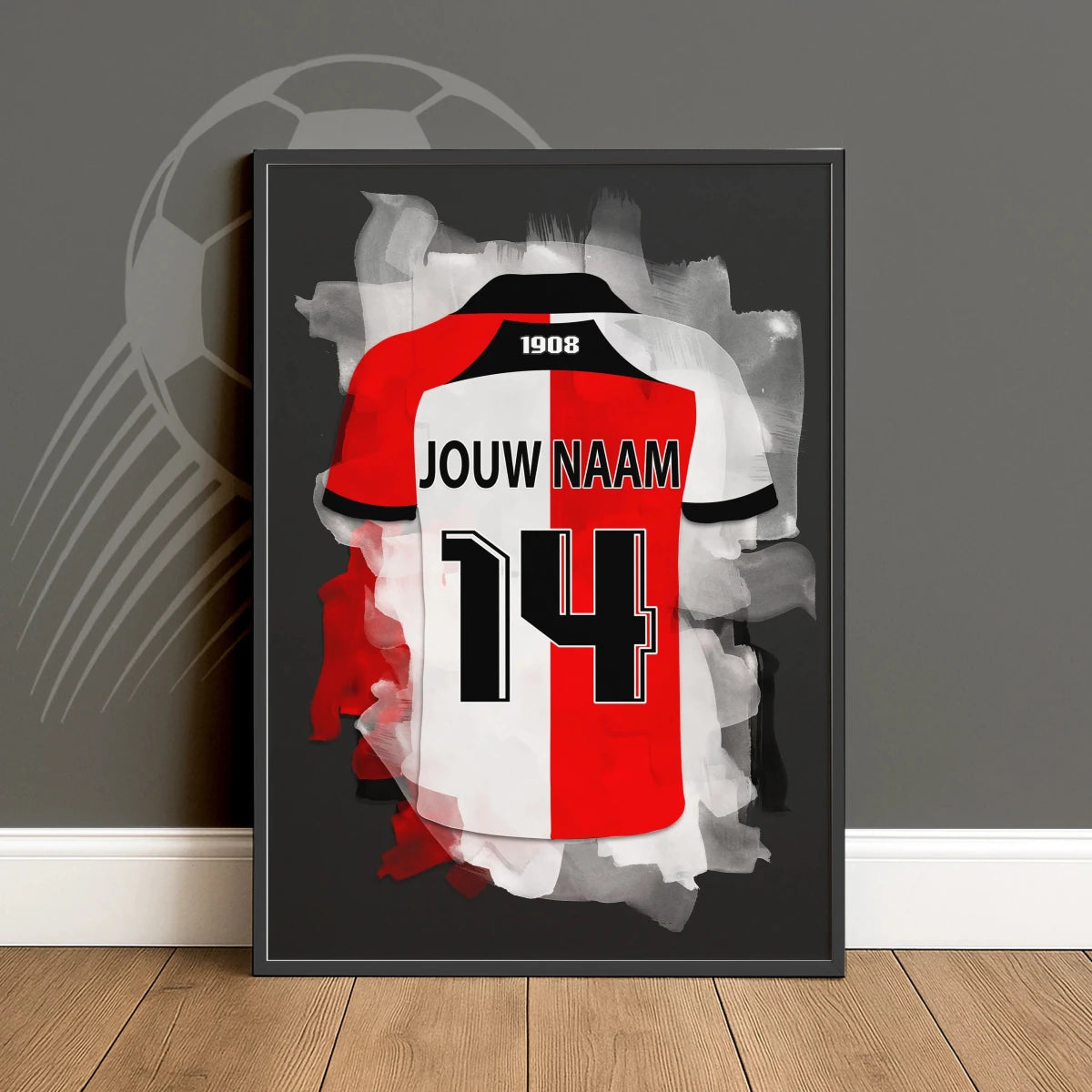 Feyenoord Voetbal Poster Jongenskamer Cadeau Verjaardag