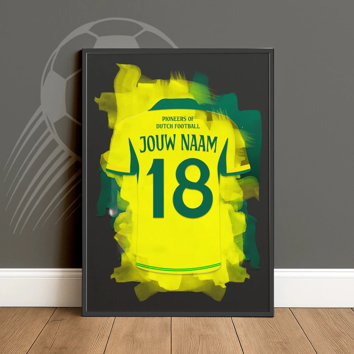 Fortuna Sittard Poster Met Naam Jongenskamer Cadeau
