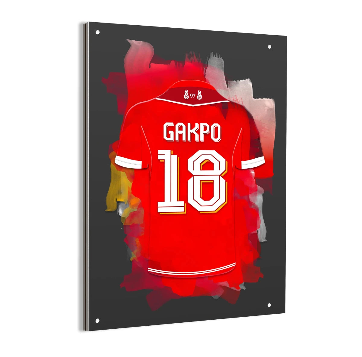 Gakpo aluminium dibond cadeau verjaardag