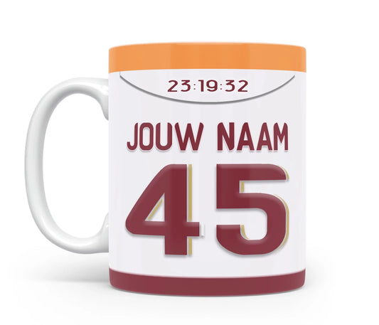 Galatasaray Koffie Mok Gepersonaliseerd Voetbal Cadeau Kopen