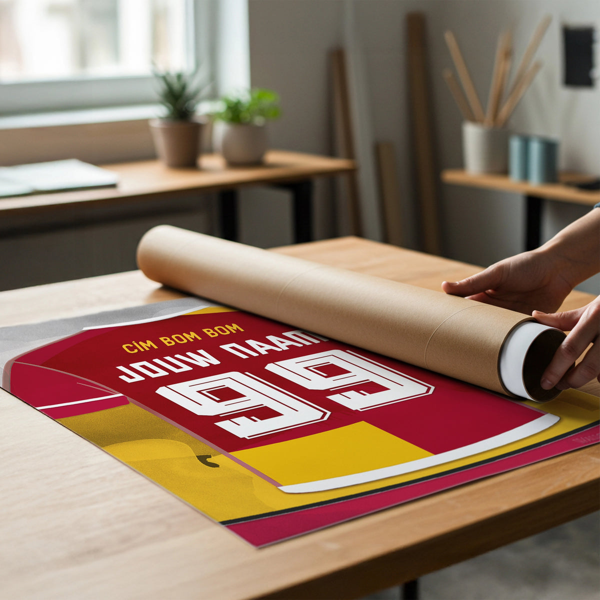 Galatasaray Voetbal Wanddecoratie Poster Met Naam