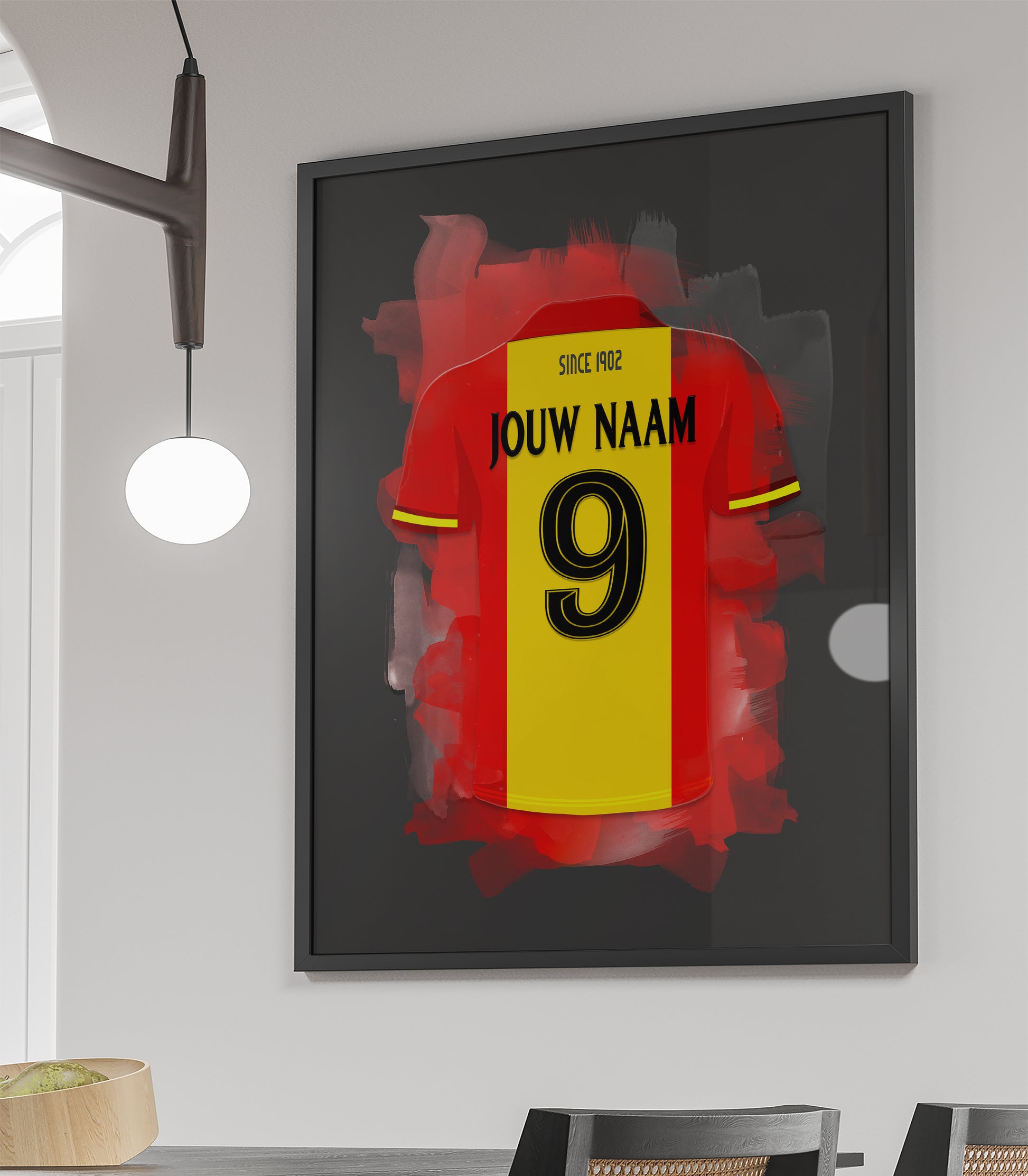 Go Ahead Eagles poster met naam kopen