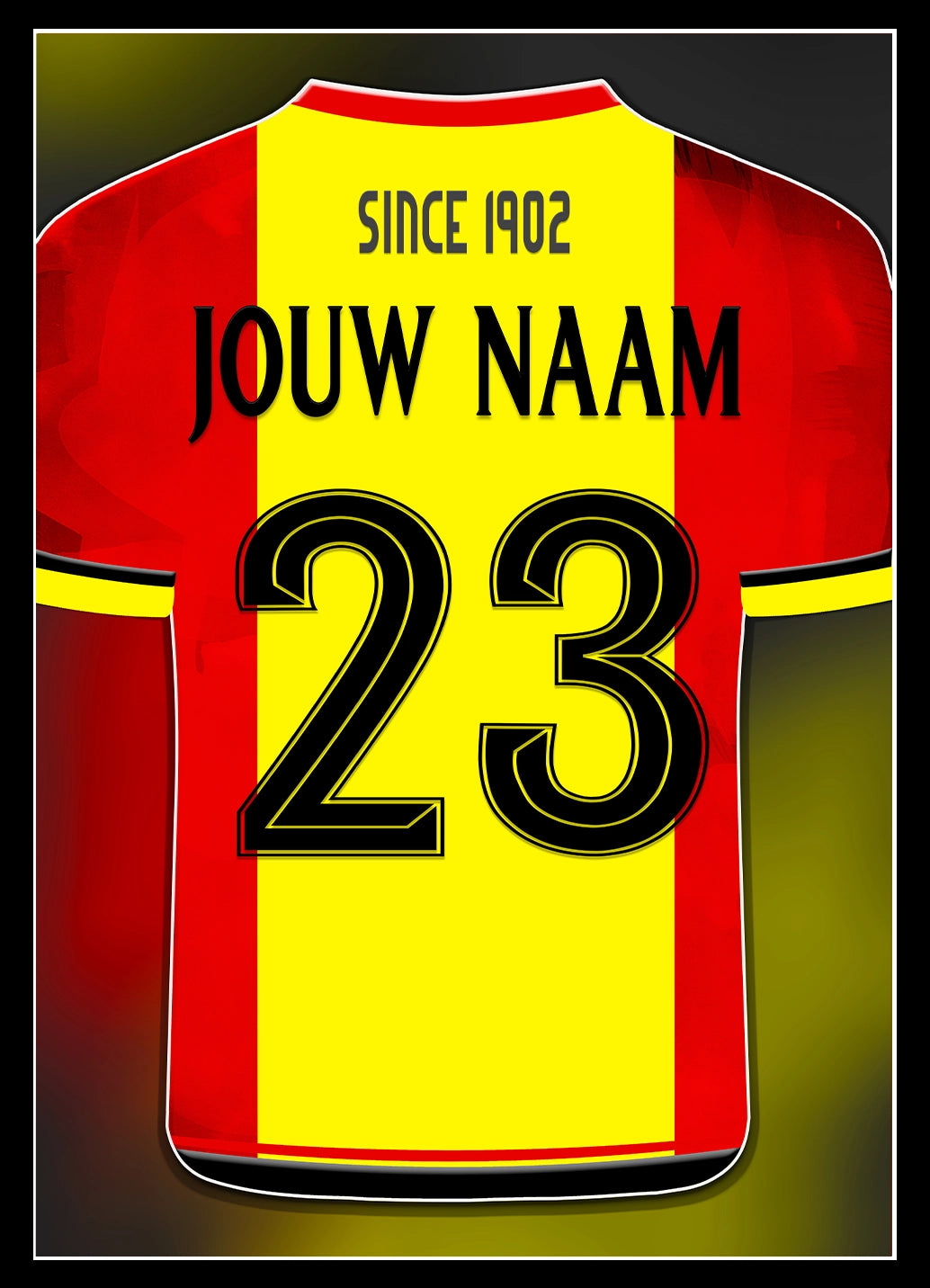 Go Ahead Eagles ingelijste poster