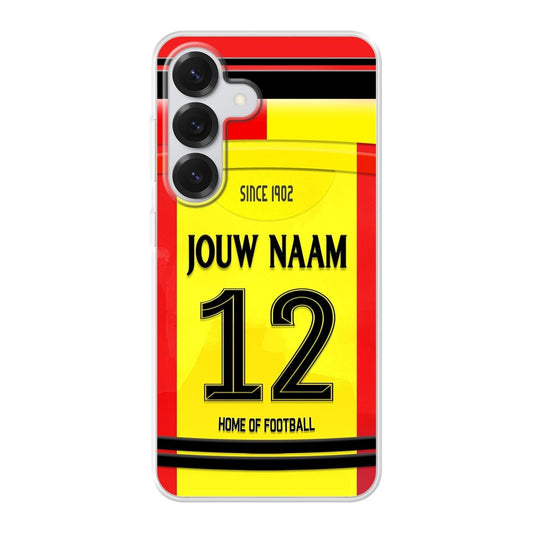 Go Ahead Eagles 2025-2026 telefoonhoesje met personalisatie - Samsung Galaxy telefoonhoesjes - Voetbal fan kado