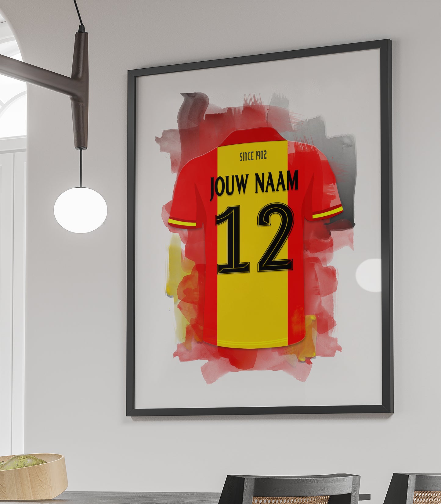 Go Ahead Eagles poster met naam kopen