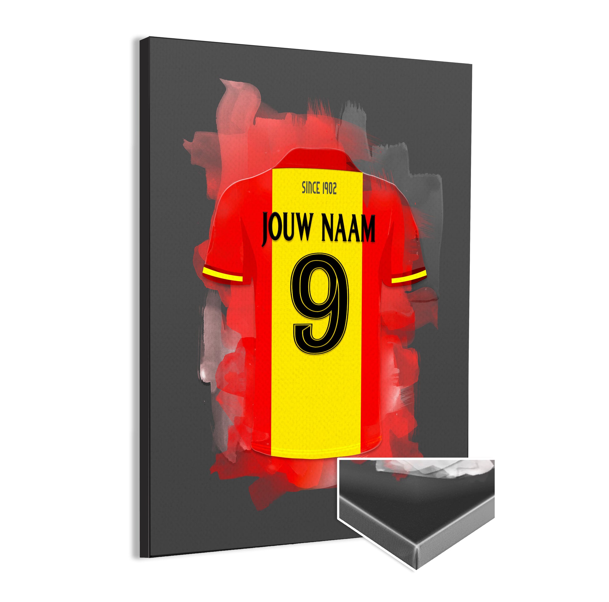 Go Ahead Eagles canvas met frame kopen