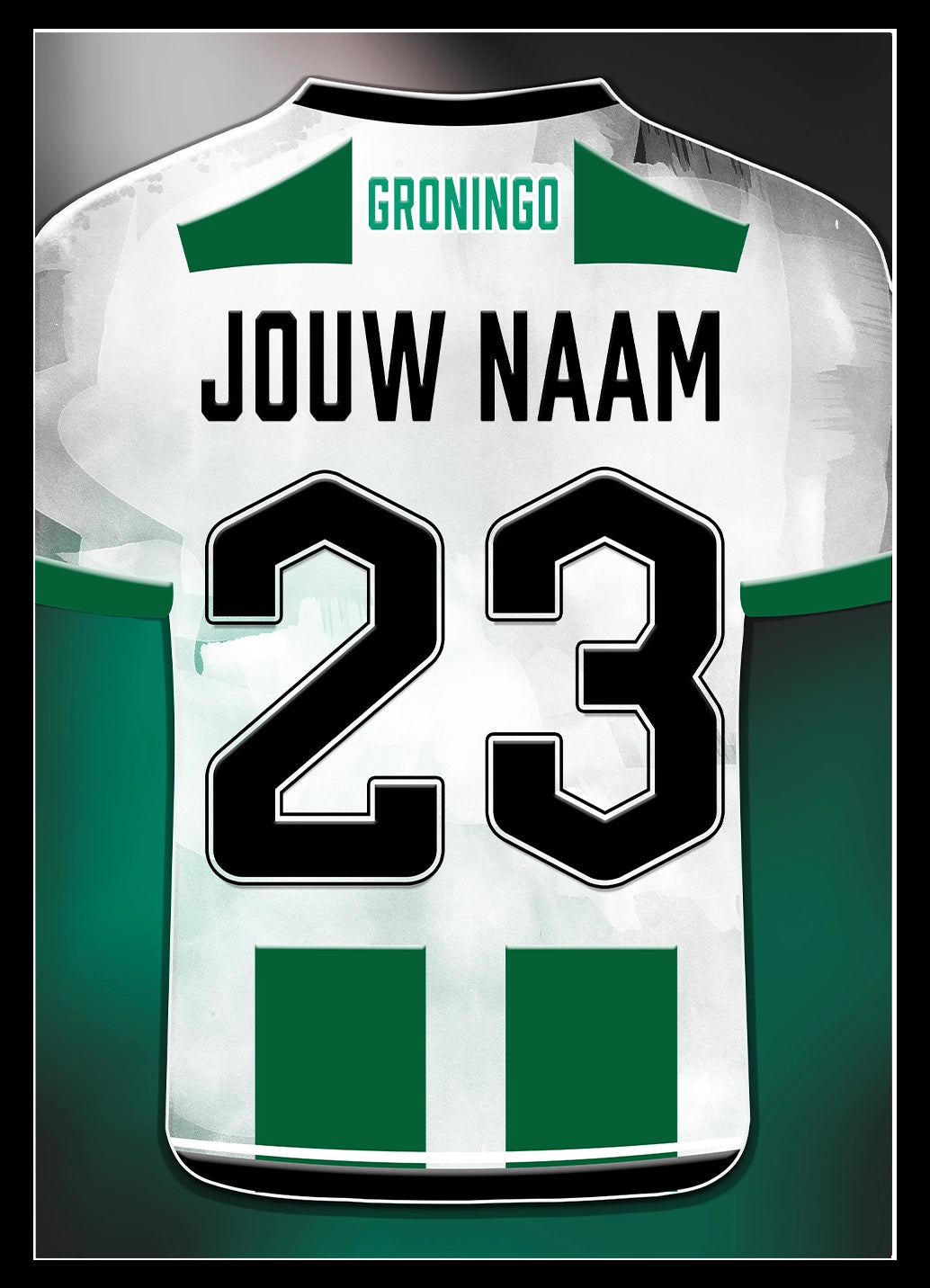 FC Groningen ingelijste poster