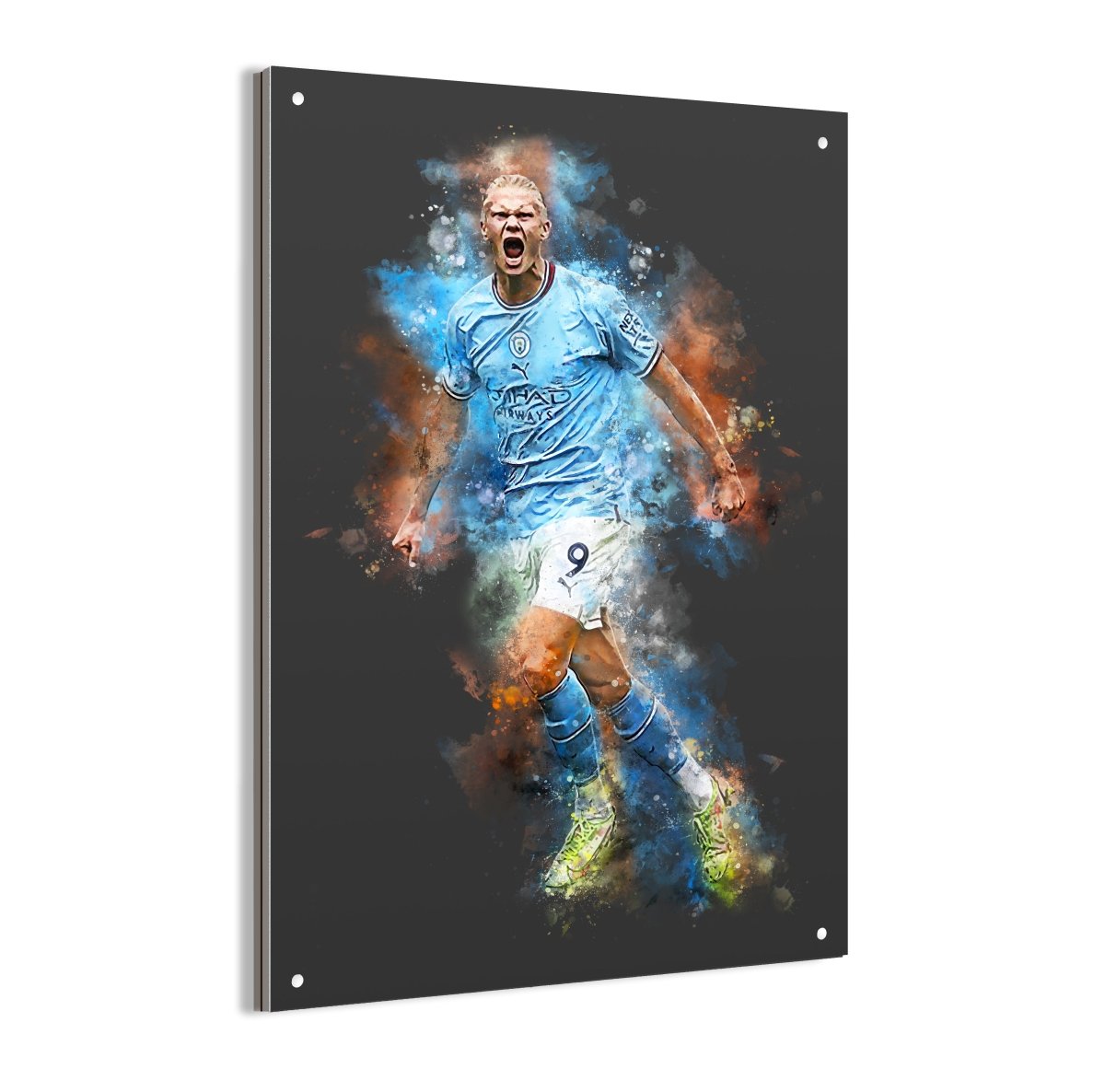 Erling Haaland aluminium dibond kopen