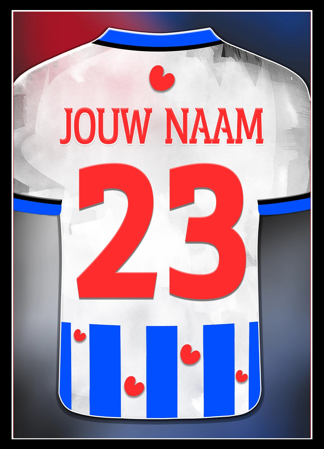 SC Heerenveen ingelijste poster