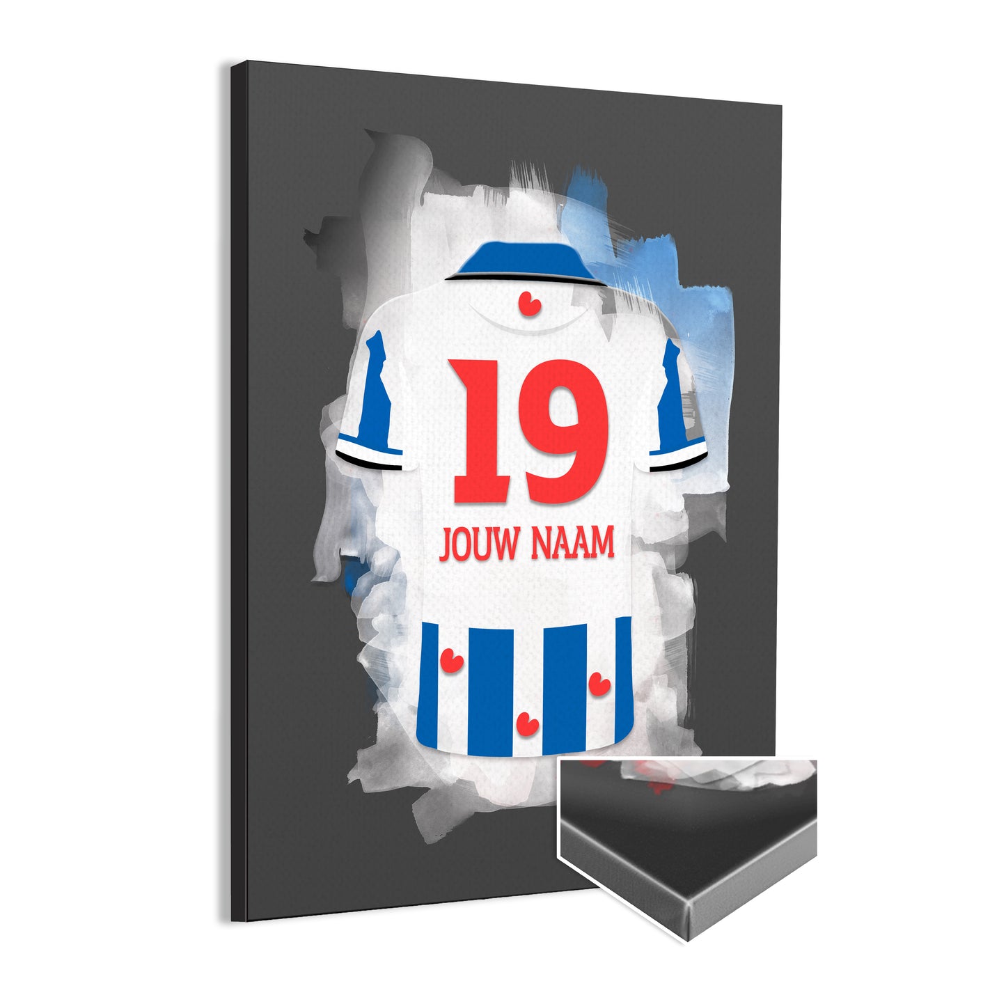 SC Heerenveen canvas met frame kopen