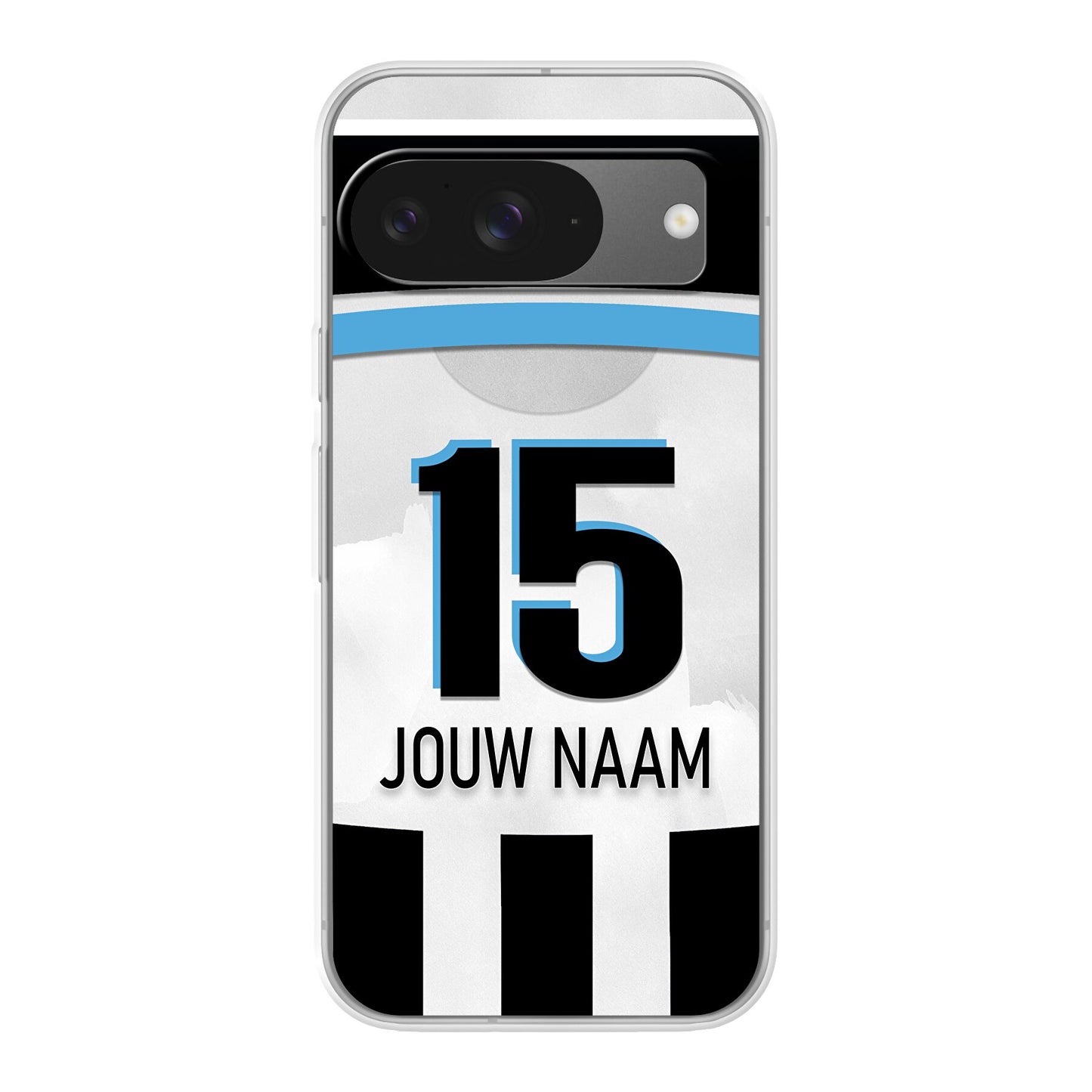 Heracles Almelo 2025-2026 telefoonhoesje met personalisatie - Google Pixel telefoonhoesjes - Voetbal fan kado