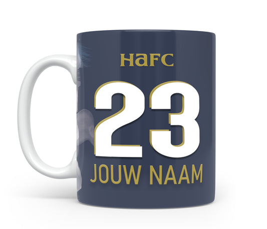 Heracles Almelo voetbal mok met naam - Voetbal fan kado