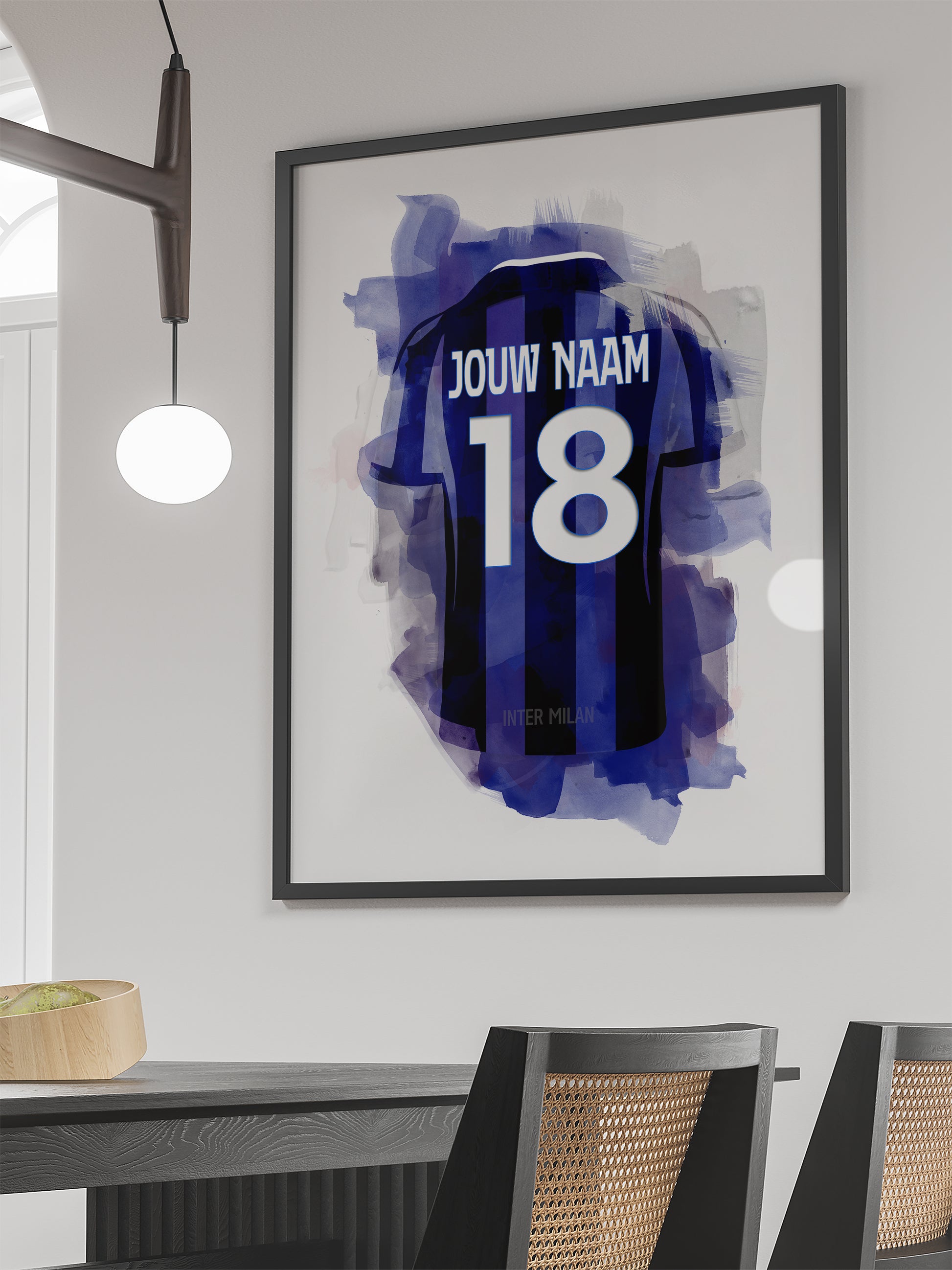 Inter Milan voetbal poster