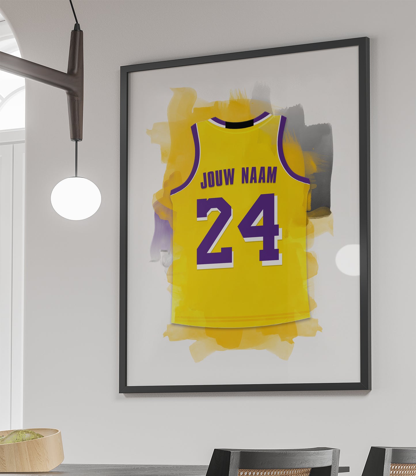 LA Lakers basketbal poster